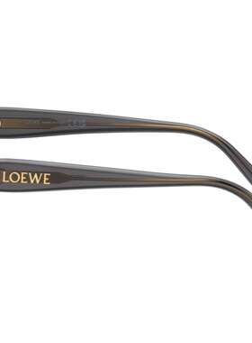 LOEWE 罗意威 男士 灰色 Swan Slim 太阳镜 LW40178I5320N8401268