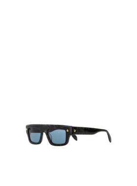 1h可退 奢淘 Alexander McQueen 徽标太阳镜 女 760617J0749配饰