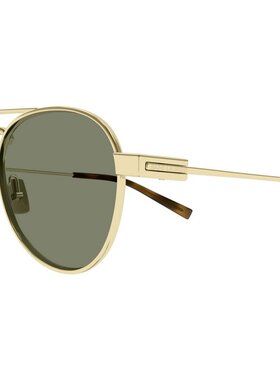 Saint Laurent 圣罗兰 男士 SL 708 003 54/19/140 金色绿色太阳