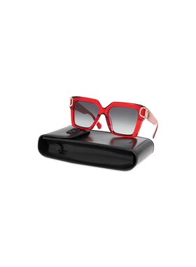 VALENTINO 女士眼镜 VLS107D AW2024 灰色 徽标太阳镜