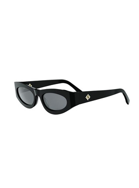 FENDI 女士眼镜 FE40177U01A SS2026 黑色 几何太阳镜