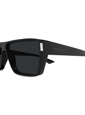 潮奢 Saint Laurent 圣罗兰 男士 SL 757 col. 001 全黑黑色太阳
