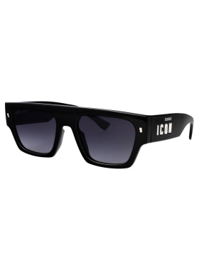 DSQUARED2 男士太阳镜 ICON0031S807 AW2026 黑色【付后1h可退】