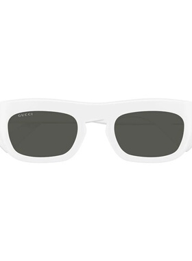 GUCCI 男士眼镜 GG1777S004 AW2024 黑色 几何框古驰太阳镜配饰