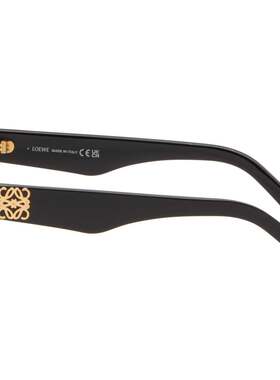 LOEWE 罗意威 男士 黑色 Anagram 眼镜 LW50113I51001SHINYBLACK