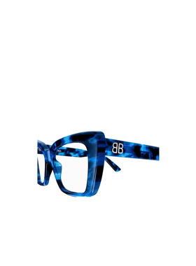 BALENCIAGA 女士眼镜 BB0297O004 SS2024 白色 BB0297O巴黎世家