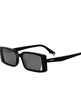 1h可退 潮奢 Fendi 芬迪 女士 Way FE40164I 01A 太阳镜 FE40164I