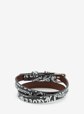 香港直邮ALEXANDER MCQUEEN 男士手链手镯 554466【付后1h可退】