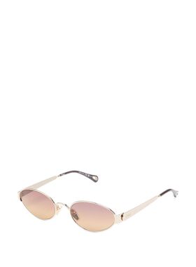 CHLOÉ 女士太阳镜 CH0355S002 CO 金色 OVAL SUNGLASSES