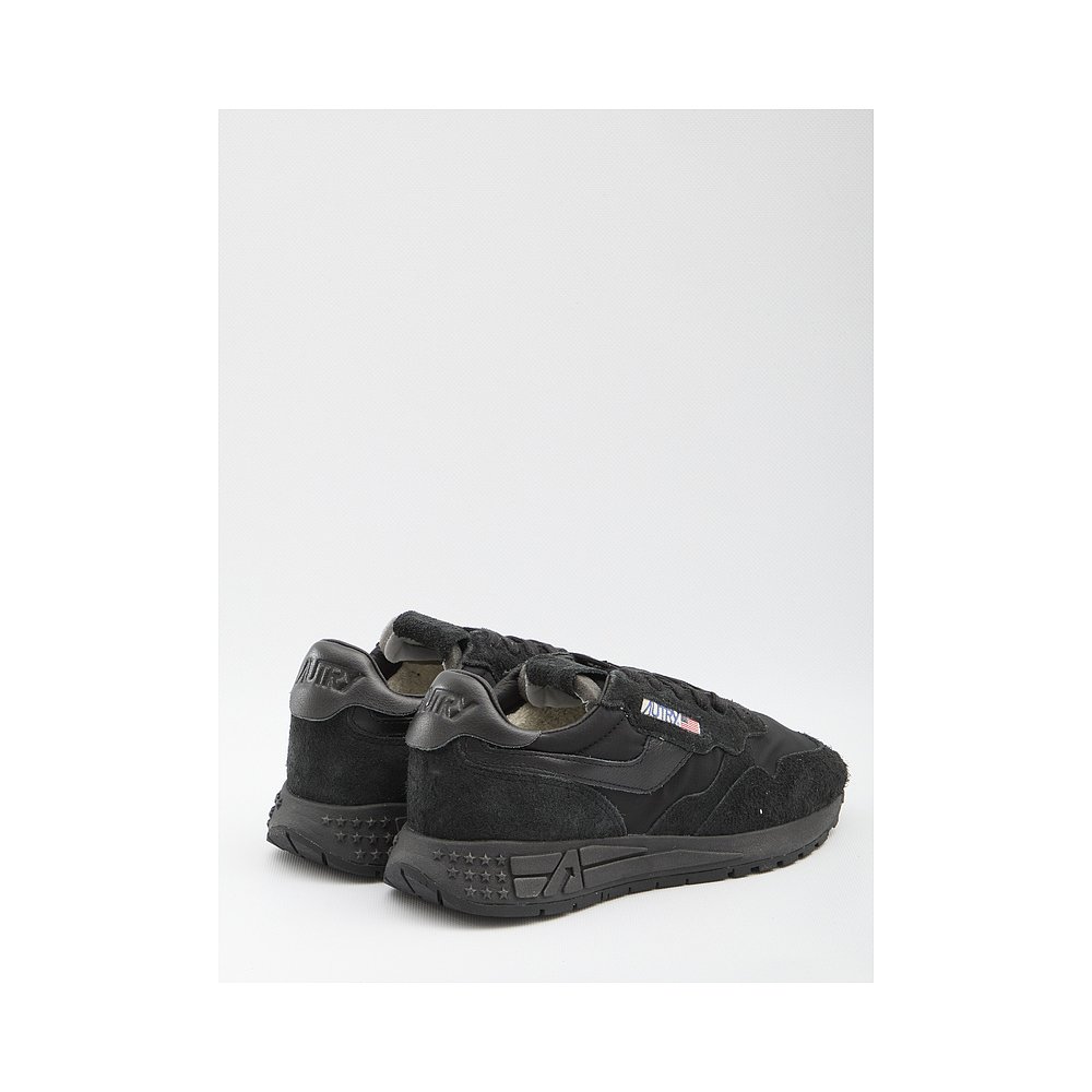 1h可退 AUTRY 男士休闲鞋 WWLMRM04 AW2025 黑色 Reelwind 运动鞋 - 图1