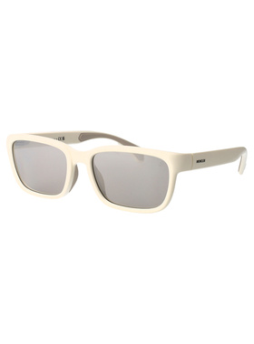 MONCLER 女士太阳镜 0ME800250028V AW2025 白色 SLICKA