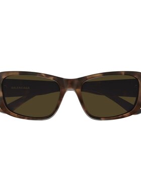 BALENCIAGA 男士眼镜 BB0365S002 SS2026 黑色 几何框架太阳镜