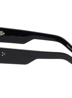 潮奢 rick owens 瑞克 欧文斯 男士 黑色 Temple Performa 太阳镜