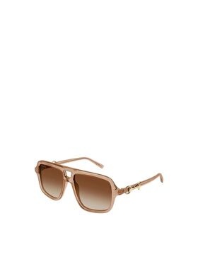 GUCCI 女士眼镜 GG2052S004 CO 棕色 框架太阳镜