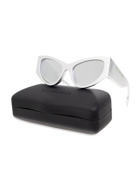 1h可退 BALENCIAGA 女士眼镜 751474T00031402 AW2024 白色