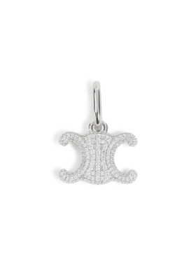 CELINE 女士项链 B10326BCZGGM5 SS2026 银色 TRIOMPHE CHARM