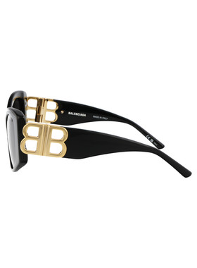 1h可退 BALENCIAGA 女士眼镜 BB0287S001 AW2025 黑色