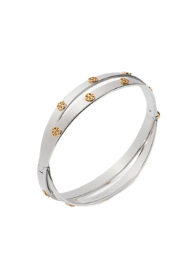 TORY BURCH 女士手链手镯 177414961 SS2026 白色 ICON 双链手镯