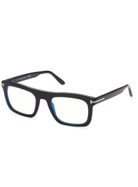 1h可退 TOM FORD 女士太阳镜 FT6069B001 SS2025 黑色 夹式太阳镜