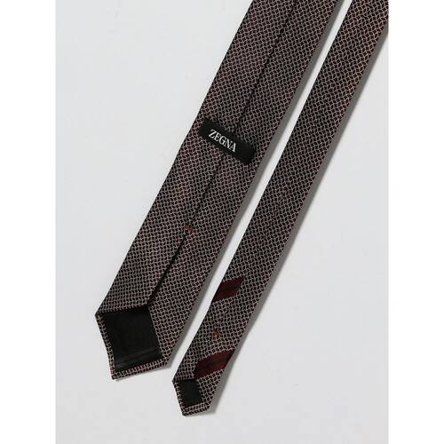 Z ZEGNA 男士领带 1P8Z3C41TA3BU1 SS2026 酒红色 Cravatta Zegna - 图1