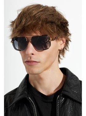 BALMAIN 男士太阳镜 BPS181B6200 CO 黑色 ‘Legend’ sunglasses