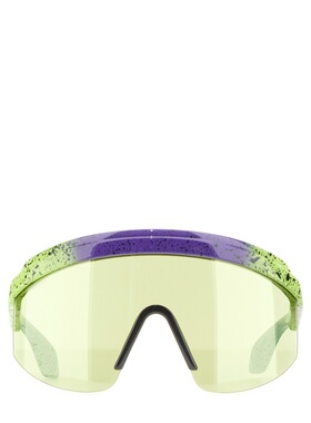 GUCCI 男士太阳镜 747045J16913035 SS2023 绿色 MASK FRAME SUNG