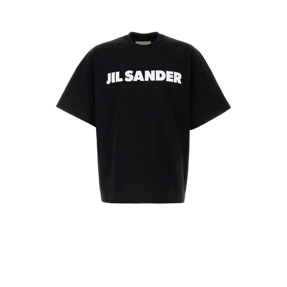 1h可退 潮奢 Jil Sander 吉尔 桑达 男士 and Polos T恤黑色T恤 J - 图2