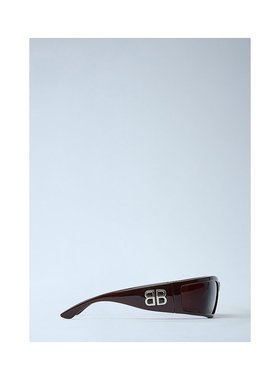 1h可退 潮奢 Balenciaga 巴黎世家 女士 Sunset 矩形太阳镜 83780