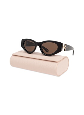 1h可退 CHLOÉ 女士太阳镜 CH0259S0001 CO 黑色 Sunglasses