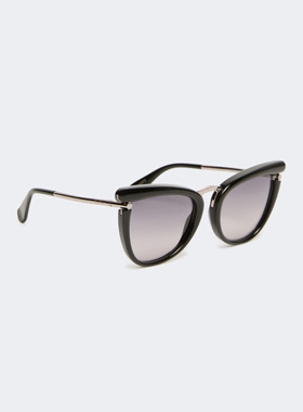 MAX MARA 女士眼镜 4806016606001 AW2026 灰色 全框太阳镜