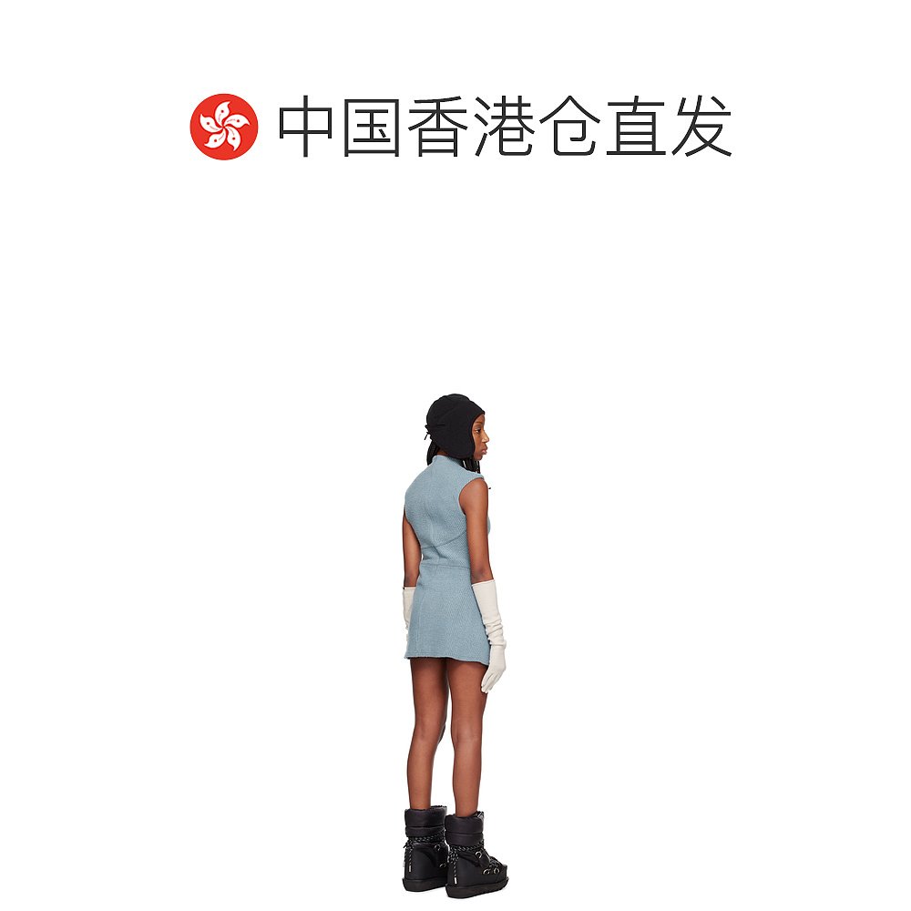 香港直邮潮奢 Hyein Seo 女士 蓝色 Helix 连衣裙
