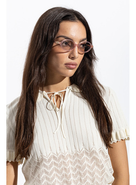 MIU MIU 女士太阳镜 0MU04ZS020I60V CO 粉红色 