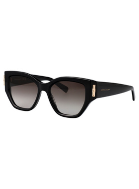 LONGCHAMP 女士太阳镜 LO764S1 SS2026 黑色 LO764S