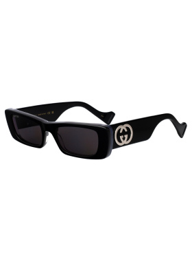 1h可退 GUCCI 女士太阳镜 GG0516S018 AW2025 黑色 GG0516S古驰