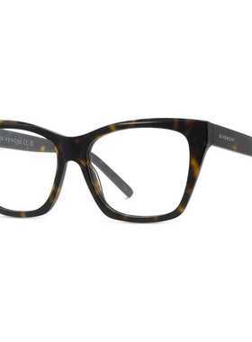GIVENCHY 女士眼镜 GV50088I052 AW2025 黑色 全框平光镜