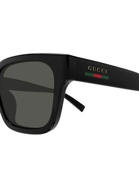 GUCCI 男士太阳镜 GG1857SK001 SS2025 黑色 框架太阳镜古驰