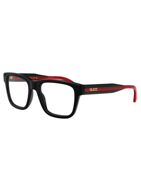 GUCCI 男士眼镜 GG1870O001 SS2026 红色 全框平光镜