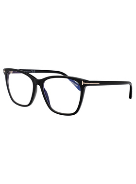 TOM FORD 女士眼镜 FT5762B001 SS2026 黑色 FT5762-B
