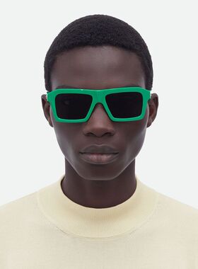 Bottega Veneta 葆蝶家 男士 方形太阳镜 734133V2Q30