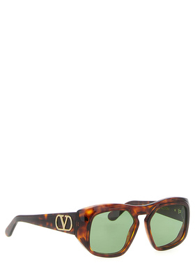 VALENTINO 女士眼镜 VLS179B55BROWN AW2025 绿色 全框太阳镜