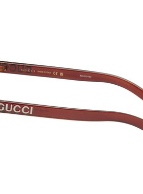 1h可退 潮奢 Gucci 古驰 男士 棕色 Sunset Boulevard 太阳镜 GG1