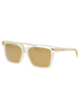 BOTTEGA VENETA 女士太阳镜 BV1254S004 SS2025 黄色