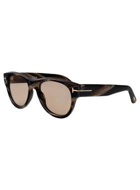 TOM FORD 男士太阳镜 FT130564E AW2025 黑色 几【付后1h可退】