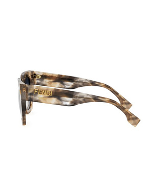 FENDI 男士太阳镜 FE40101I56V AW2024 灰色 1H2T4PL0A