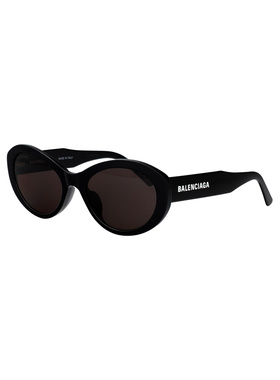 BALENCIAGA 女士太阳镜 BB0446S001 SS2026 黑色 几何太阳镜