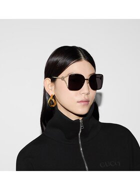 1h可退 gucci 女士 太阳镜古驰