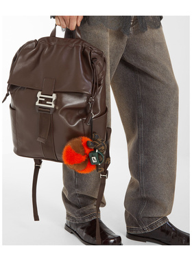 FENDI 男士吊坠 7AS410AYECF1U87 AW2025 红色 Fendi Furrette 吊