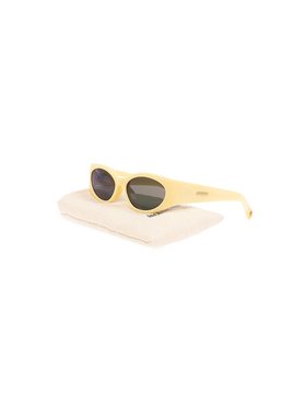 JACQUEMUS 女士太阳镜 JAC40C4SUN CO 黄色 Sunglasses