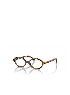 MIU MIU 女士太阳镜 MU01XVVAU1O1 AW2025 花色 几何平光镜