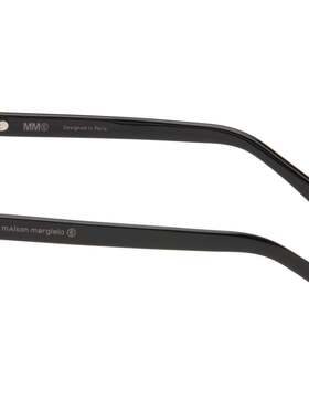 潮奢 Mm6 Maison Margiela 马丁 马吉拉 MM6 男士 黑色 11 眼镜 I